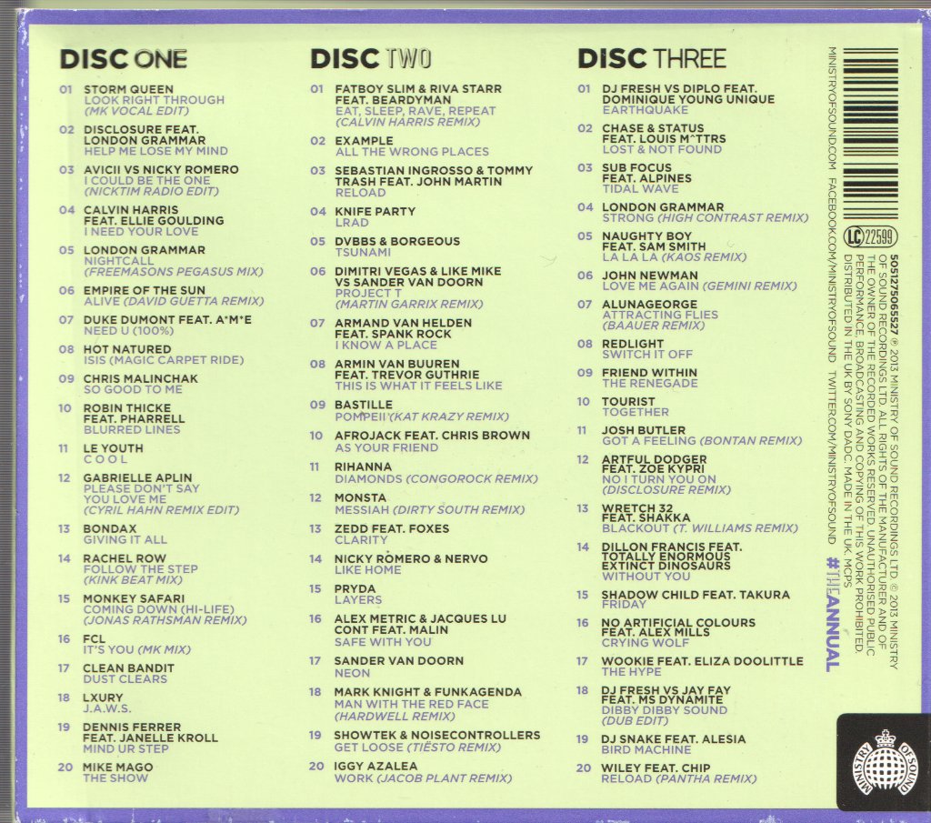 Various Artists - Annual 2014 - Cd Set