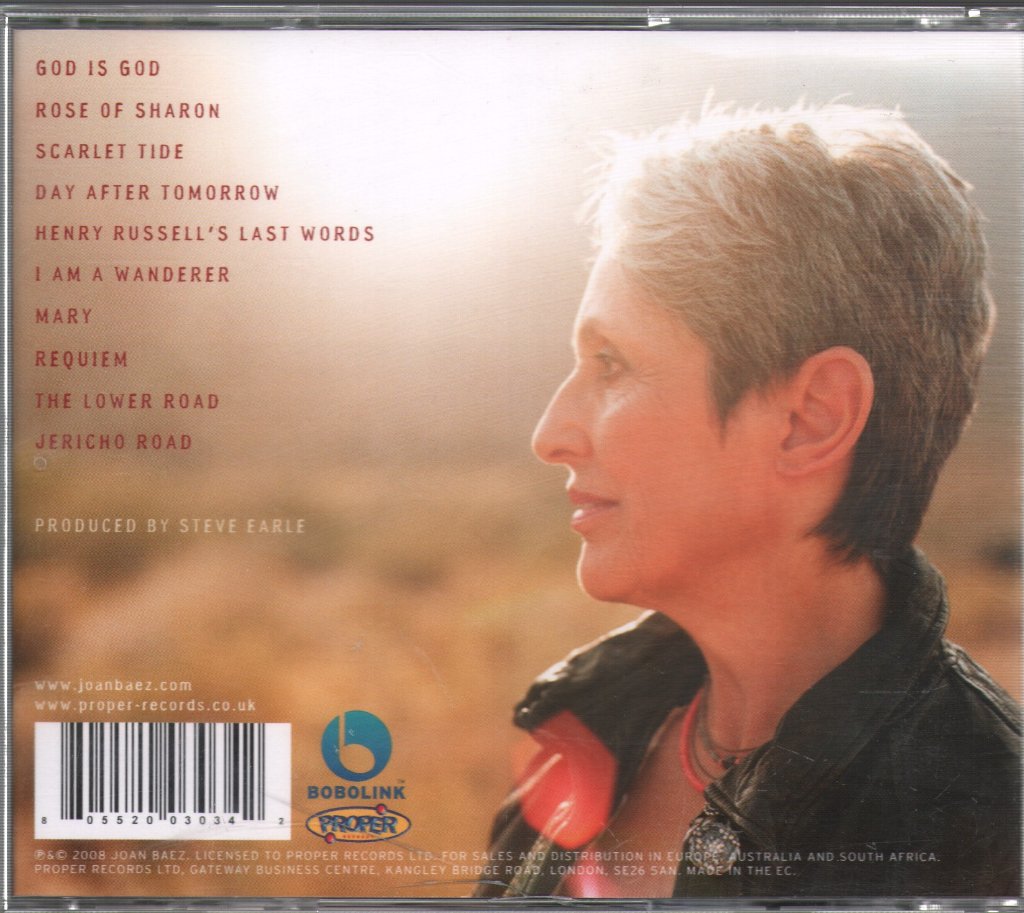 Joan Baez - Day After Tomorrow - Cd