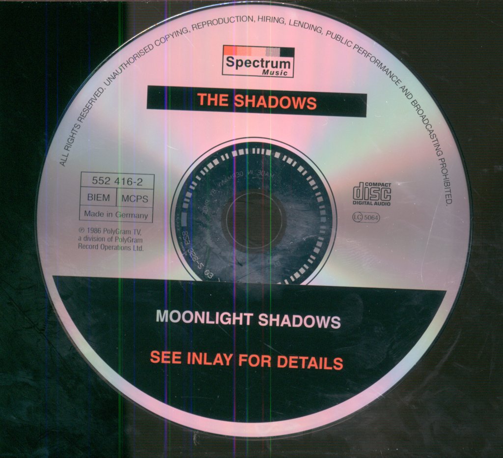 Shadows - Moonlight Shadows - Cd