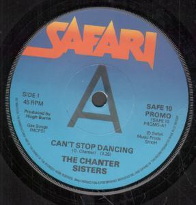 Chanter Sisters - Can't Stop Dancing - 7 Inch