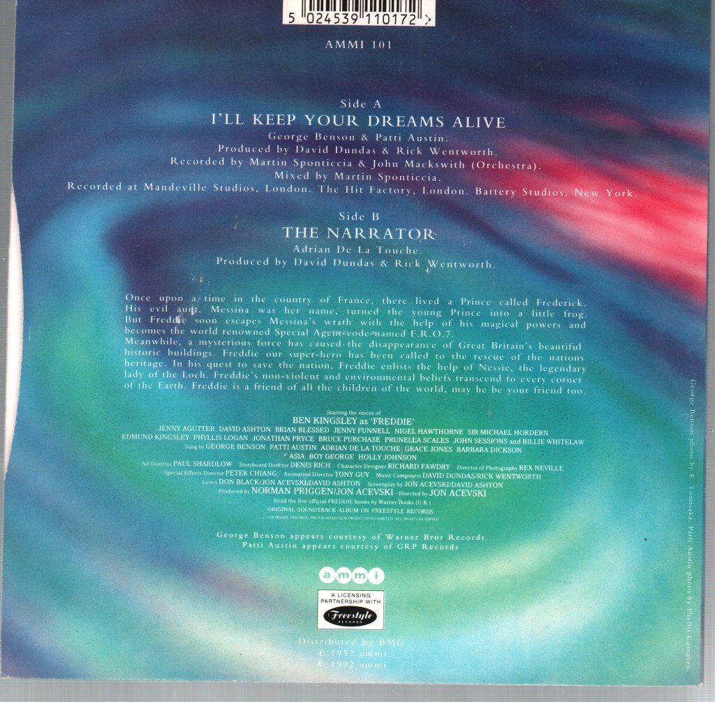 George Benson And Patti Austin - I'll Keep Your Dreams Alive - 7 Inch