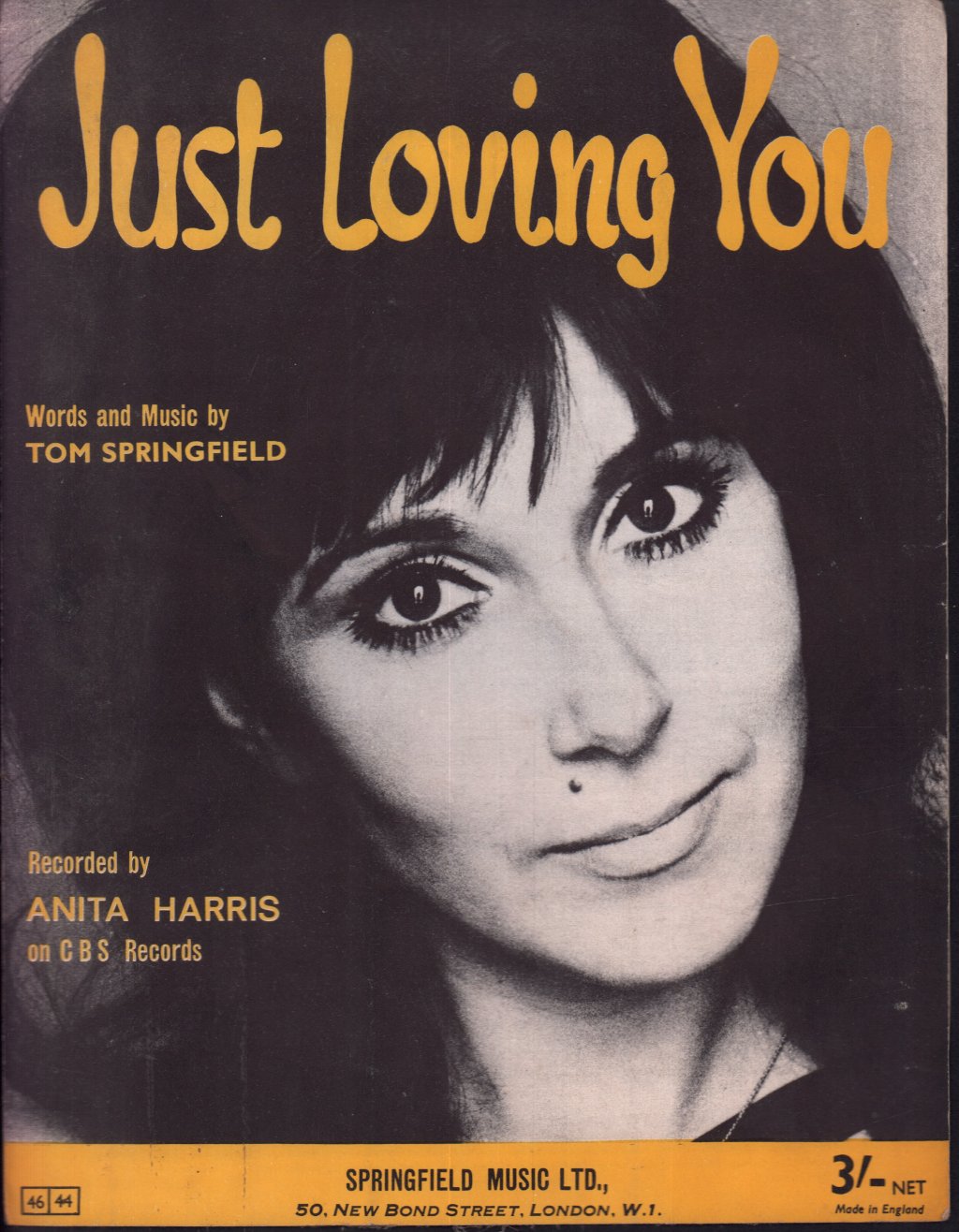 Anita Harris - Just Loving You - Sheet Music
