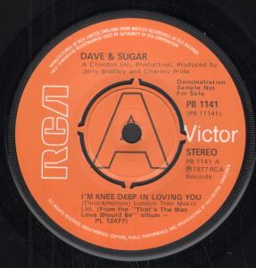 Dave And Sugar - I'm Knee Deep In Loving You - 7 Inch
