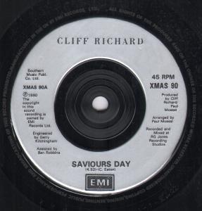 Cliff Richard - Saviour's Day - 7 Inch