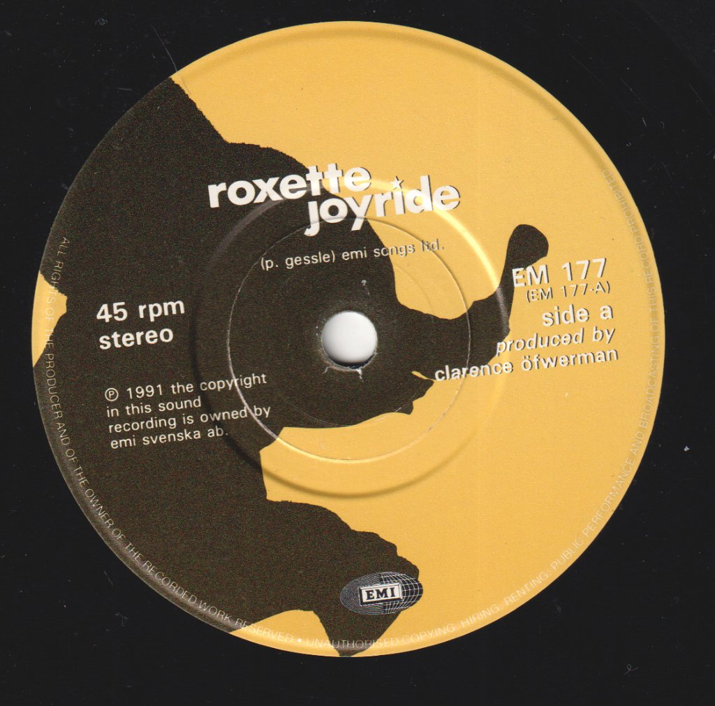 Roxette - Joyride - 7 Inch