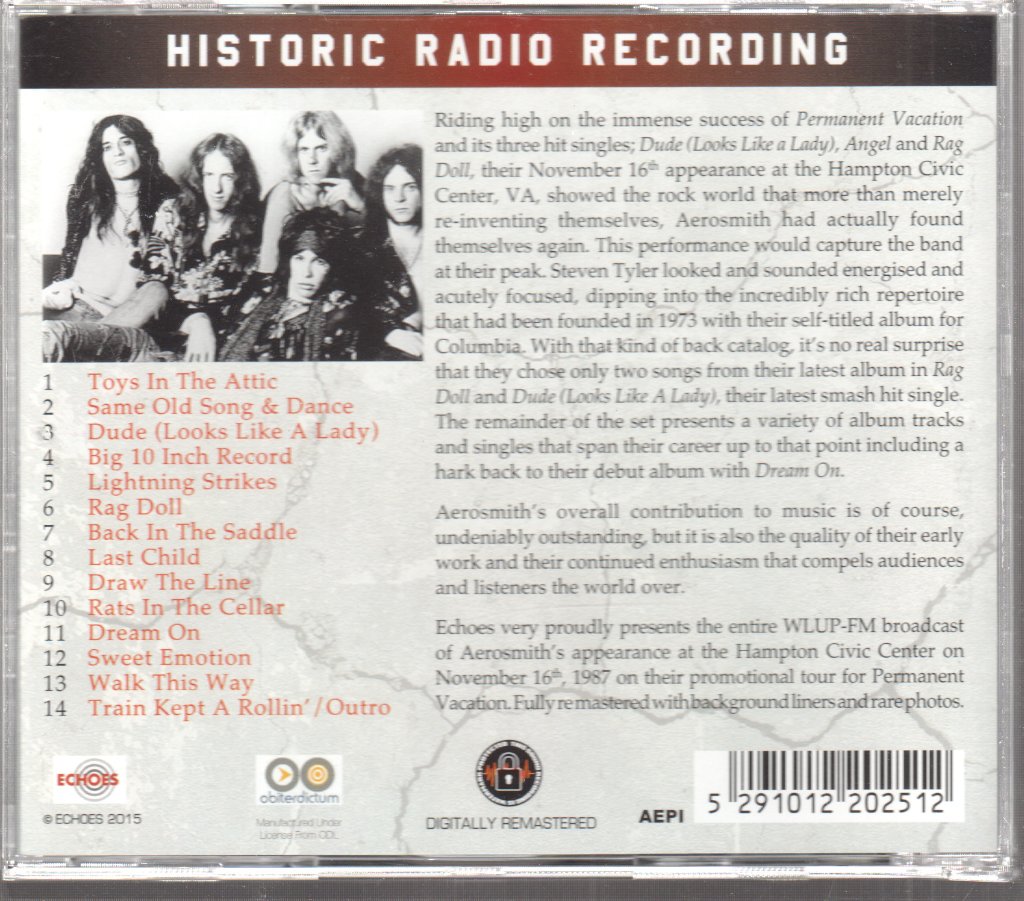 Aerosmith - Sweet Emotion - Cd