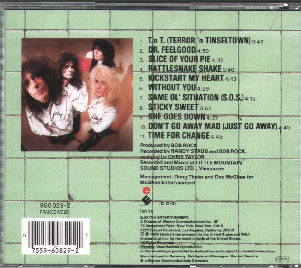 Mötley Crüe - Dr. Feelgood - Cd