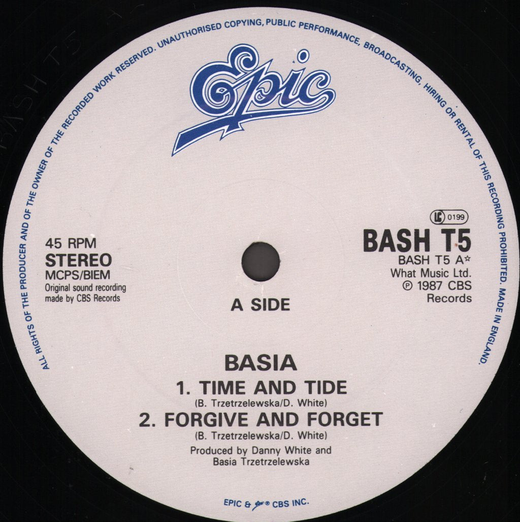 Basia - Time And Tide - 12 Inch