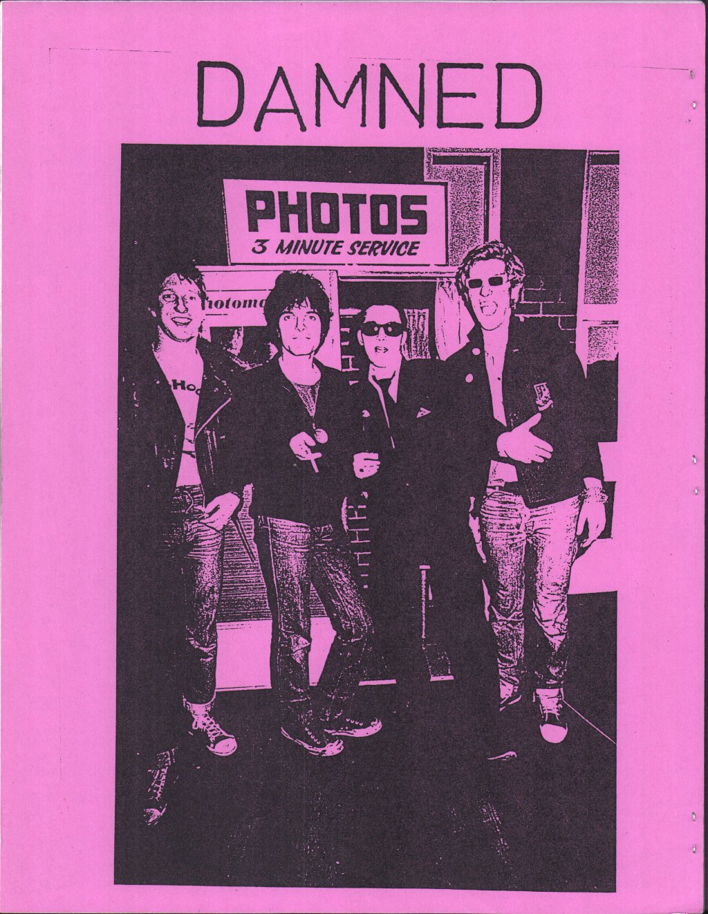Damned - Songs Touched By The Damned Part 1 - Fanzine