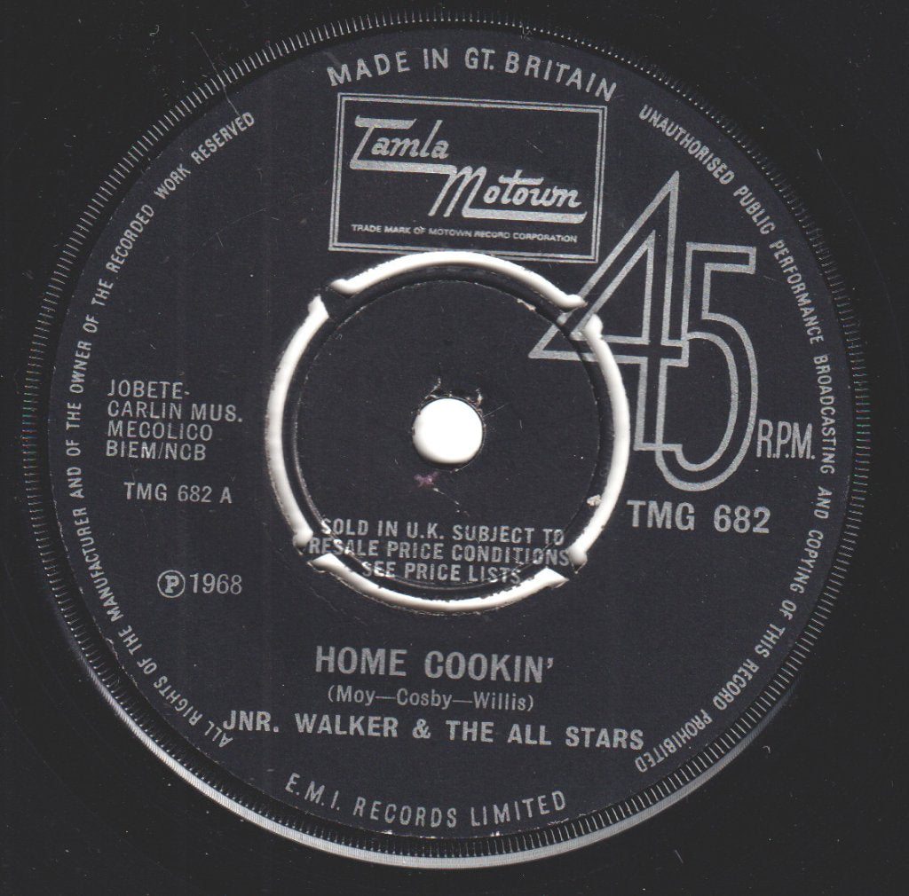 Junior Walker & The All Stars - Home Cookin / Mutiny - 7 Inch