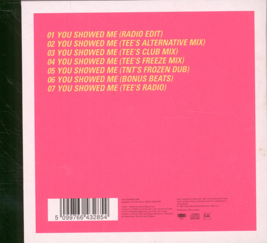 Lightning Seeds - You Showed Me - Cd