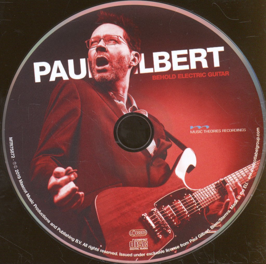 Paul Gilbert - Behold Electric Guitar - Cd