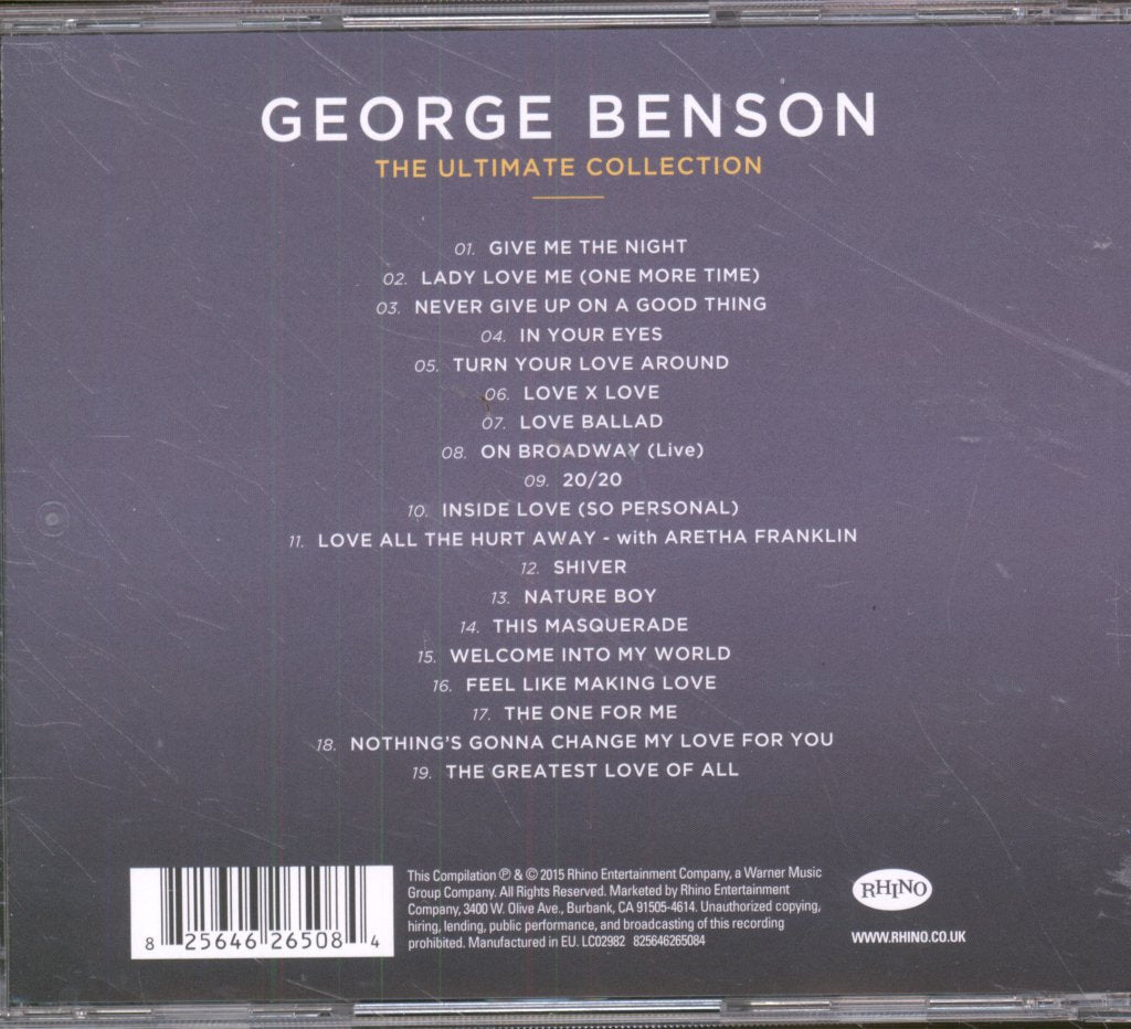 George Benson - Ultimate Collection - Cd