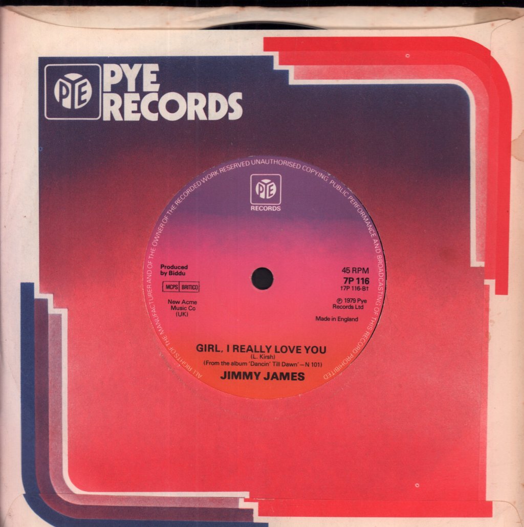 Jimmy James - Now That You've Gone - 7 Inch