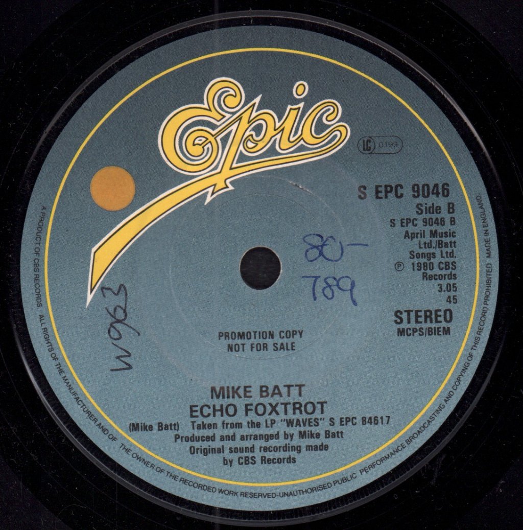 Mike Batt - Winds Of Change - 7 Inch