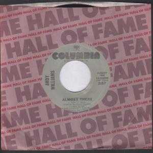 Andy Williams - Almost There - 7 Inch
