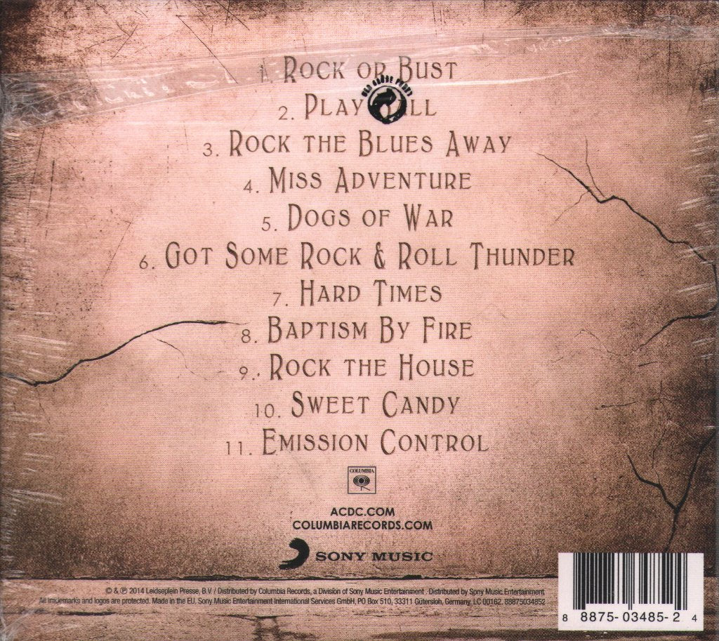 AC/DC - Rock Or Bust - Cd