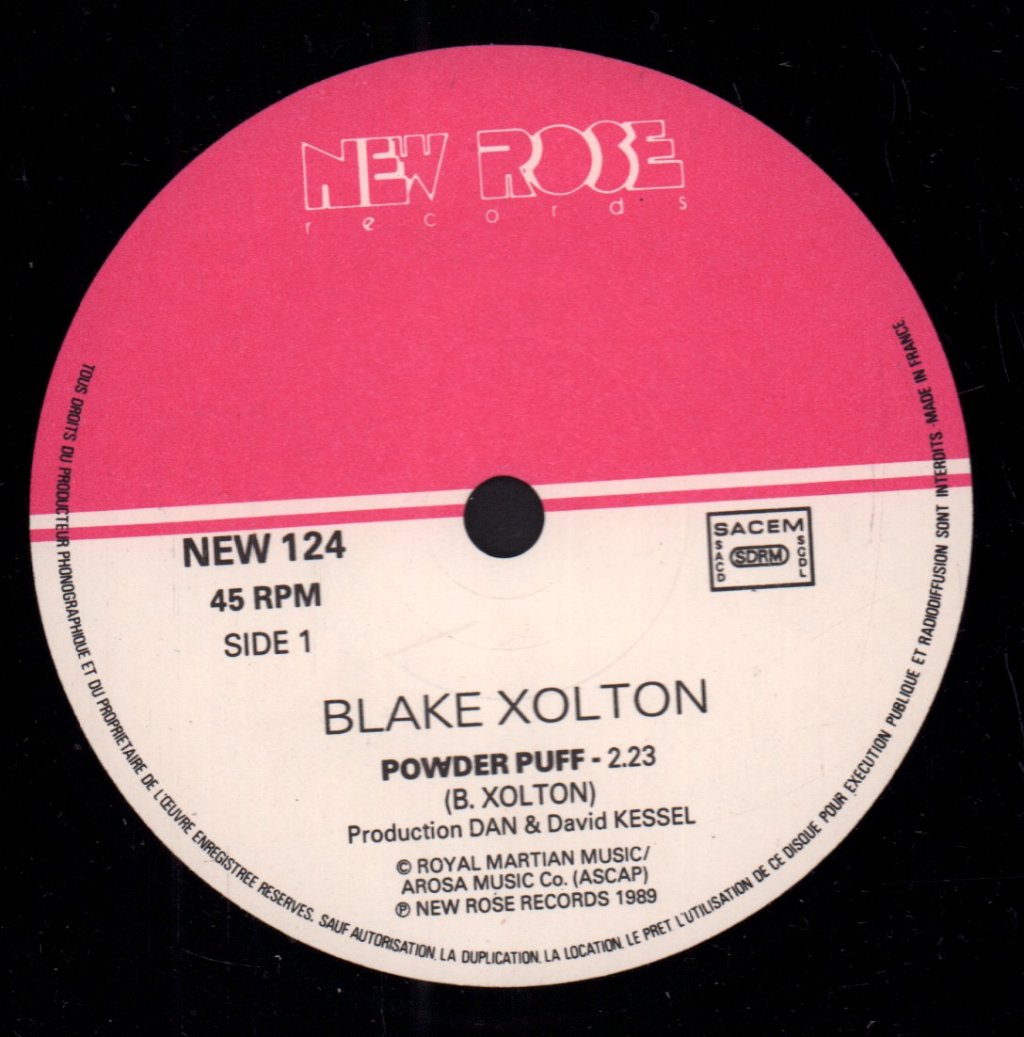 Blake Xolton - Powder Puff - 7 Inch