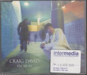 Craig David - Fill Me In - Cd