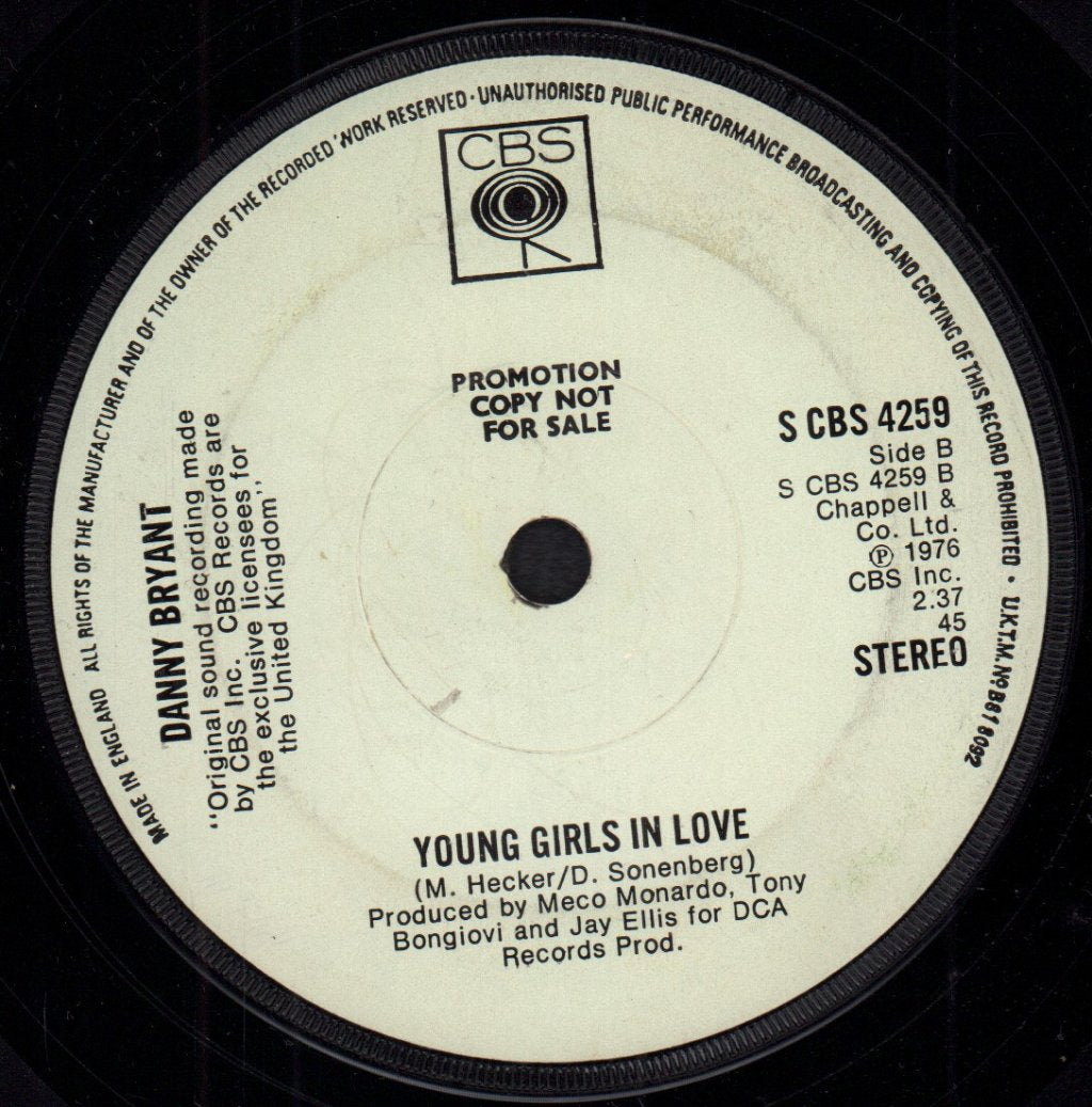 Danny Bryant - Five Foot Two Eyes Of Blue - 7 Inch