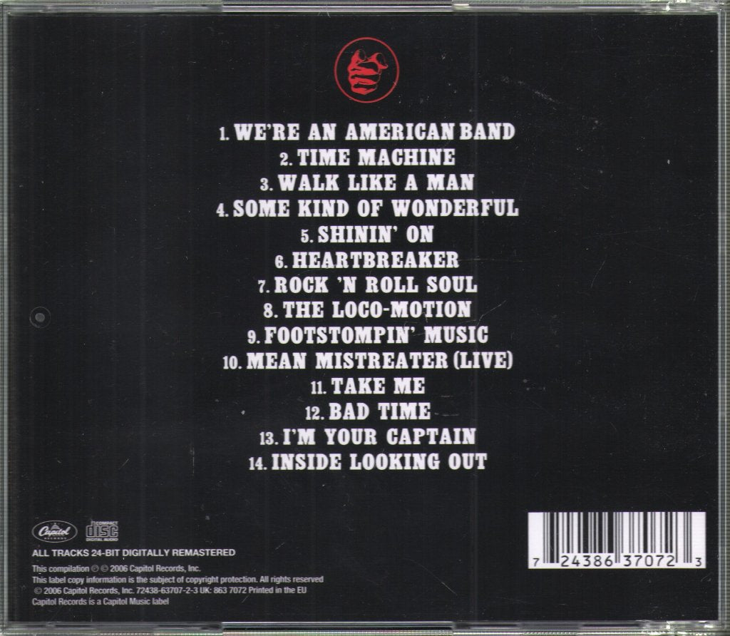 Grand Funk Railroad - Greatest Hits - Cd