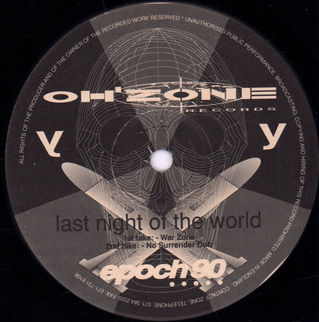 Epoch 90 - Last Night Of The World - 12 Inch