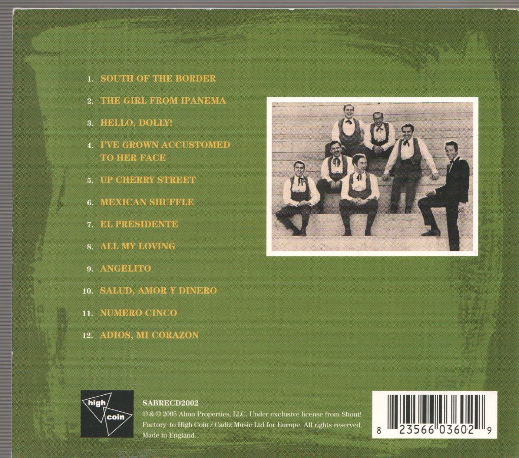 Herb Alpert & The Tijuana Brass - South Of The Border - Cd