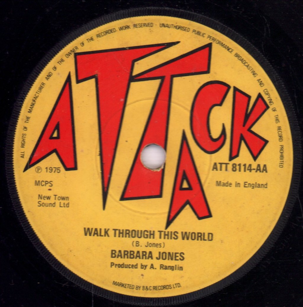 Barbara Jones - Slim Boy - 7 Inch