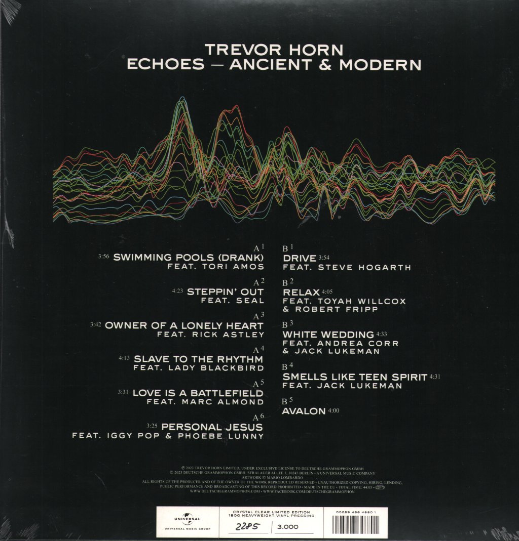 Trevor Horn - Echoes: Ancient & Modern - Lp