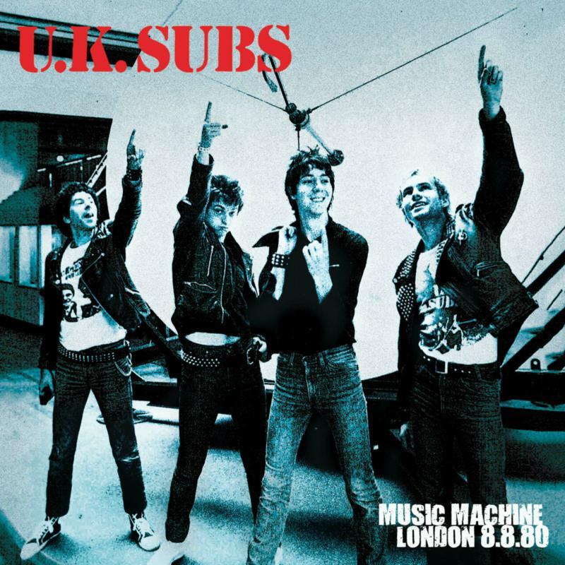 UK Subs - Music Machine London 8/8/80 - Lp