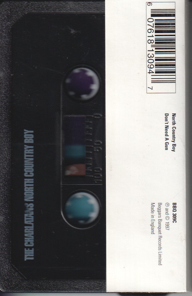 Charlatans (Uk Group) - North Country Boy - Cassette