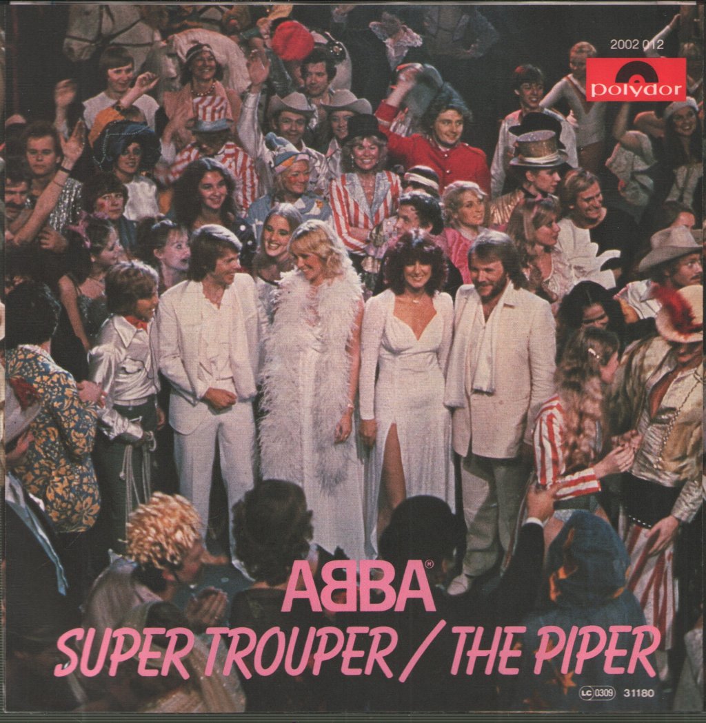 ABBA - Super Trouper / The Piper - 7 Inch