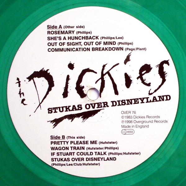 Dickies - Stukas Over Disneyland - 10 Inch