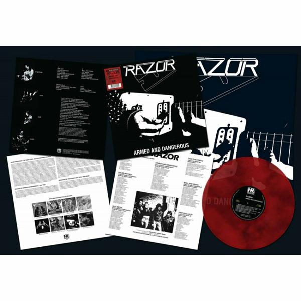 Razor (Early 80'S New Wave Group) - Armed and Dangerous (Marbled Vinyl) - Lp