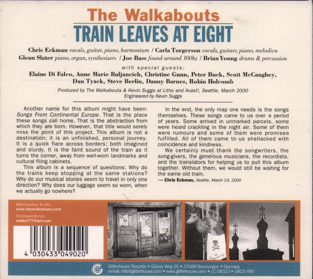 Walkabouts - Train Leaves At Eight - Cd