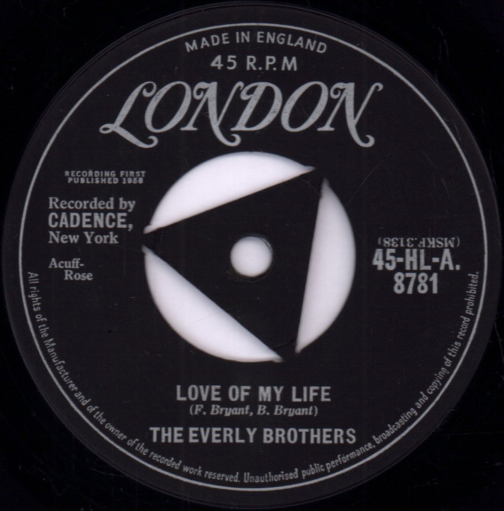Everly Brothers - Problems - 7 Inch