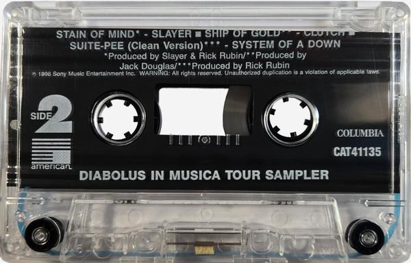 Various Artists - Slayer/System Of A Down/Clutch Diabolus In Musica Tour Sampler - Cassette