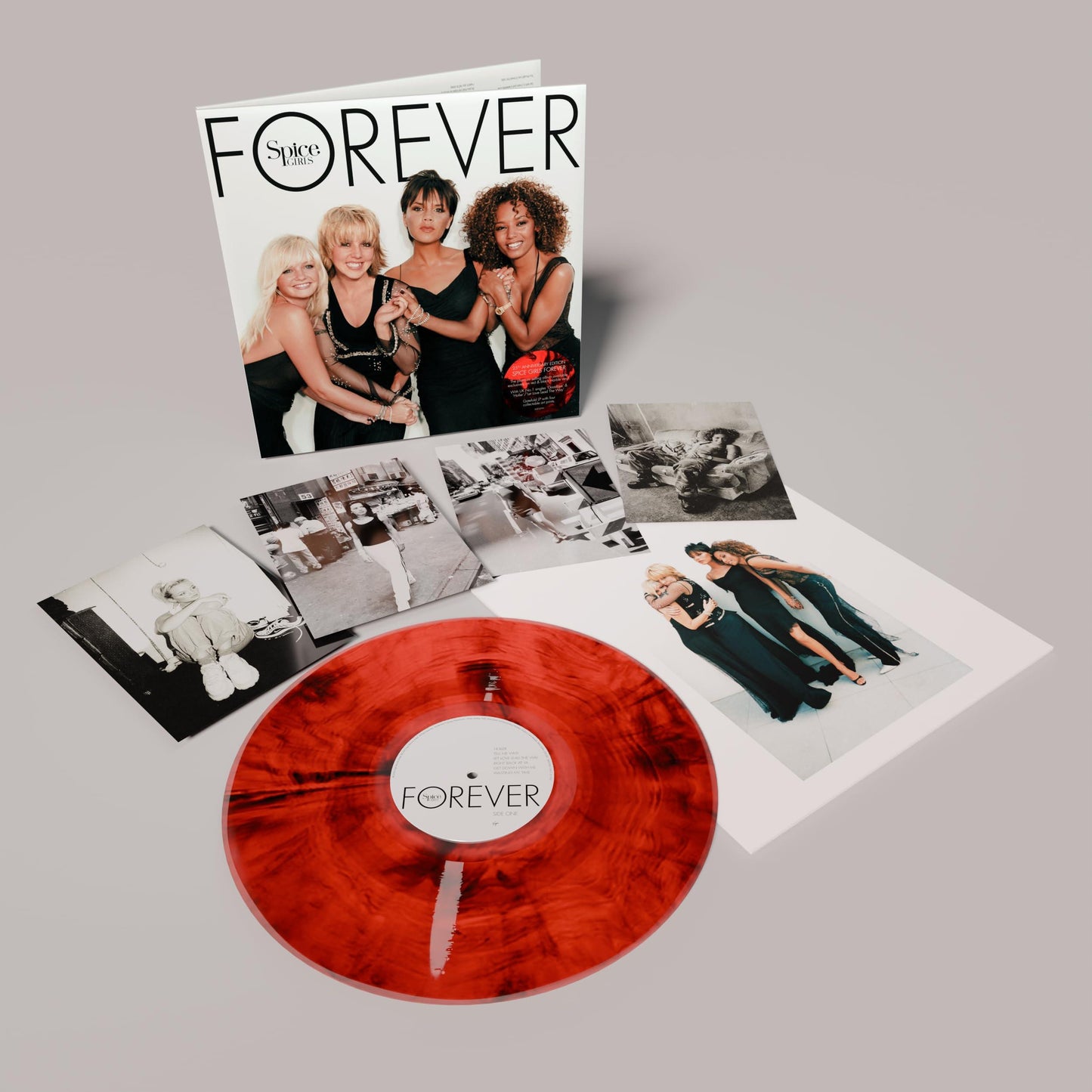 Spice Girls - Forever25: Red & Black Marble Vinyl - Lp