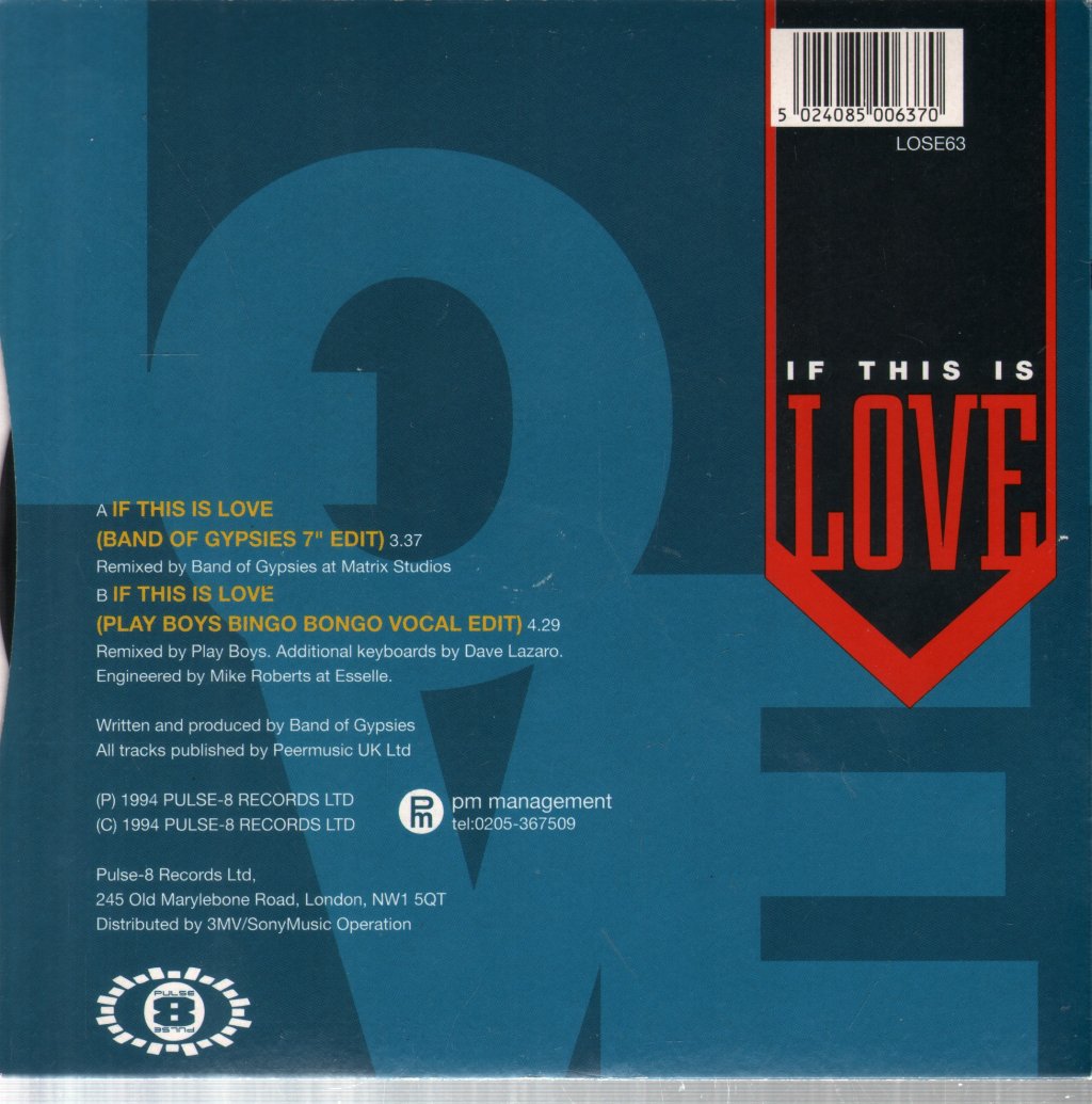 Jeanie Tracy - If This Is Love - 7 Inch