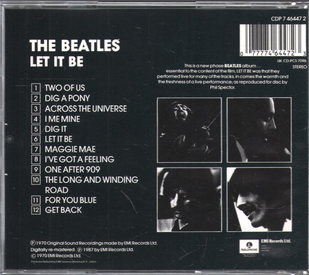 Beatles - Let It Be - Cd Box Set