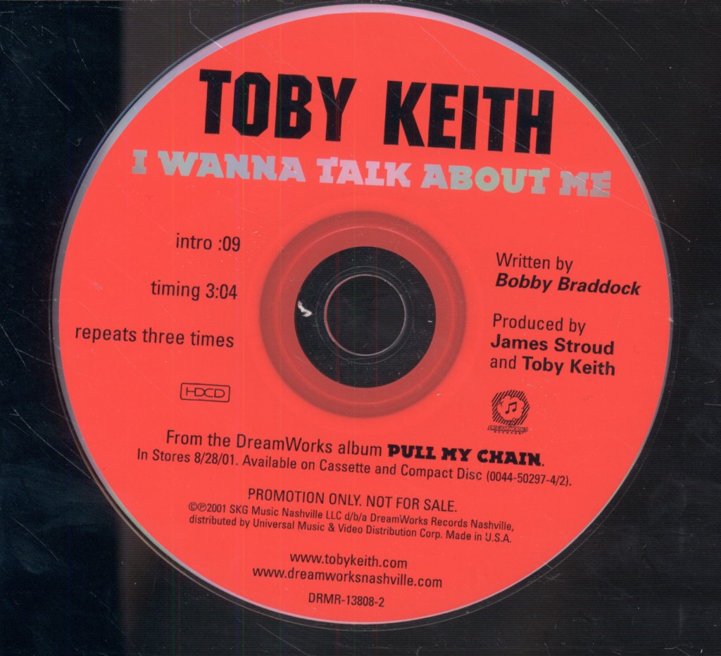 Toby Keith - I Wanna Talk About Me - Cd