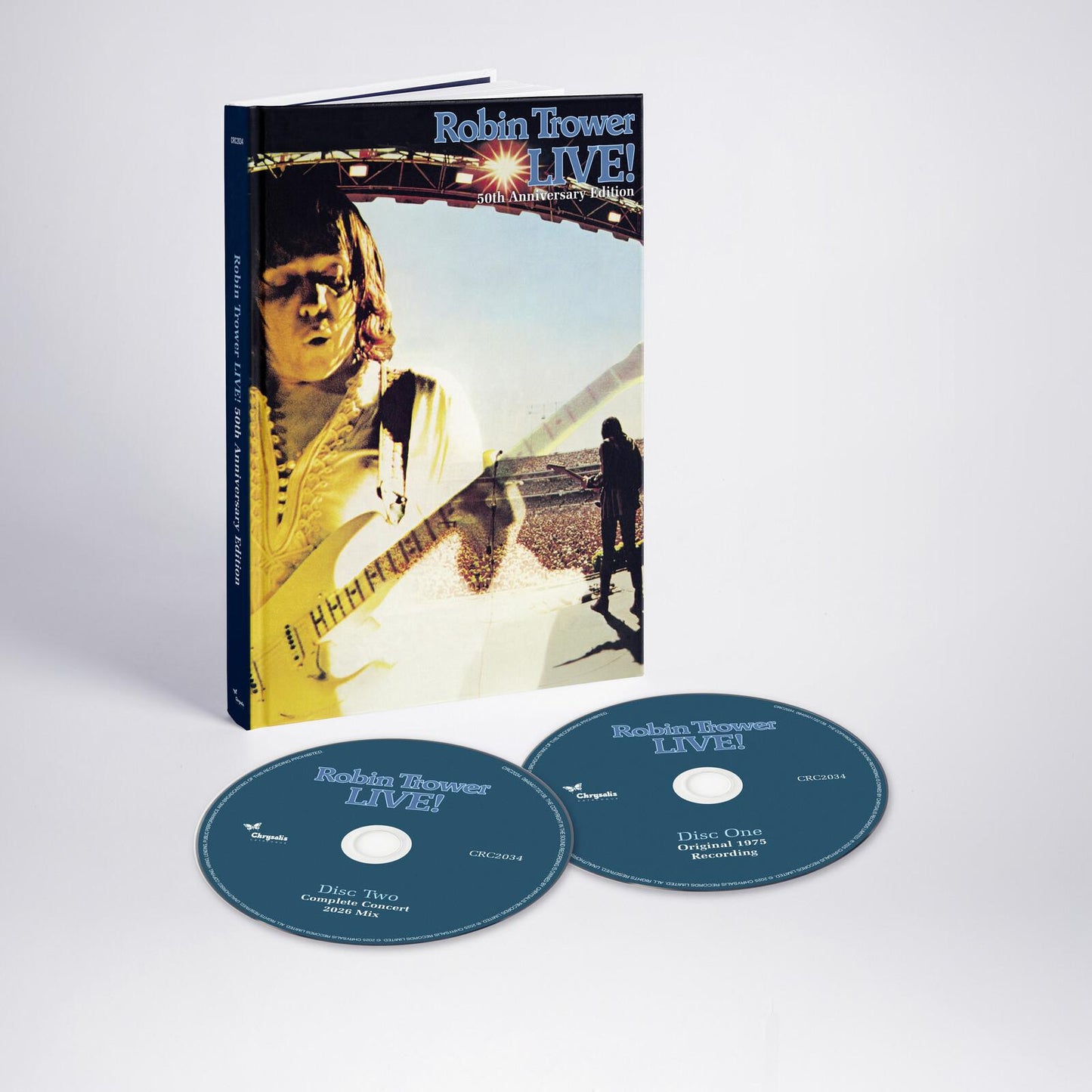 Robin Trower - Robin Trower Live! (50th Anniversary Edition) - Double Cd