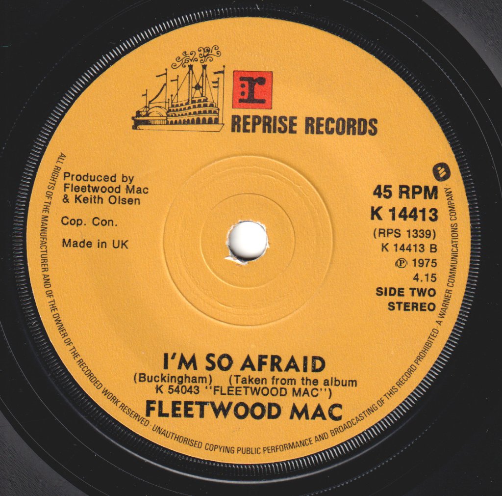 Fleetwood Mac - Over My Head - 7 Inch