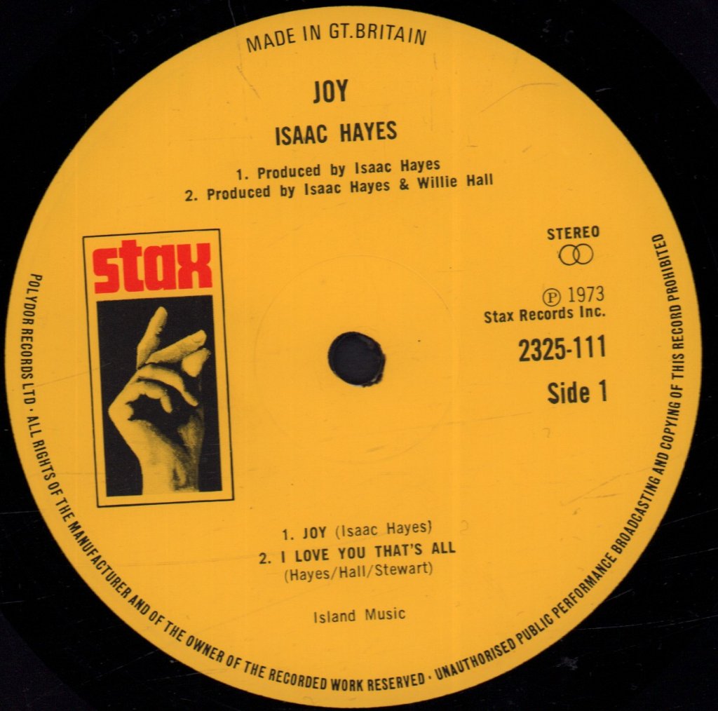 Isaac Hayes - Joy - Lp