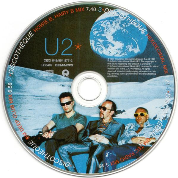 U2 - Discothèque - Cd