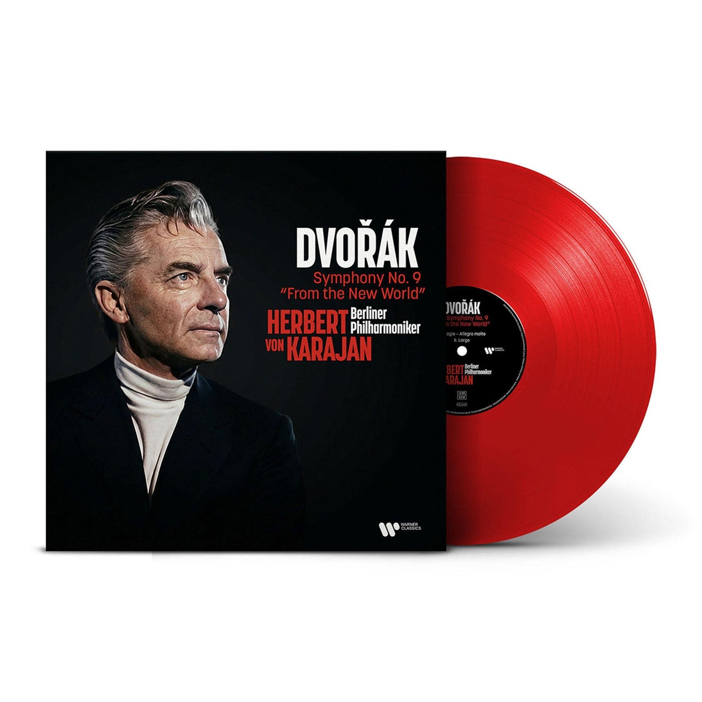 Herbert Von Karajan / Berliner Philharmoniker - Dvorak: Symphony No 9 "from the New World - Lp