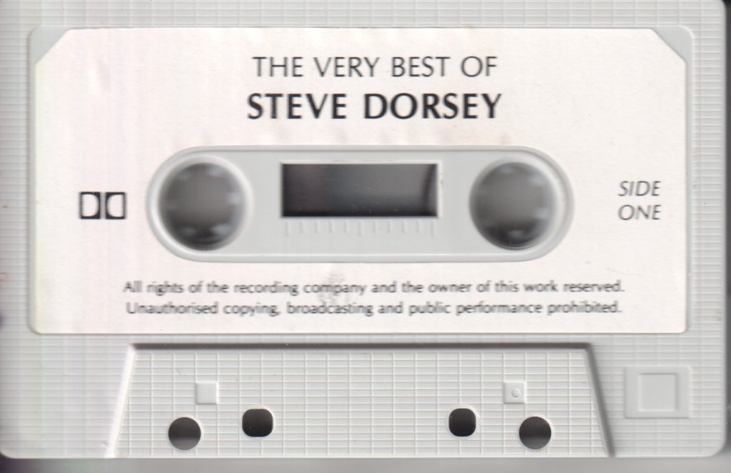steve dorsey - very best of - Cassette