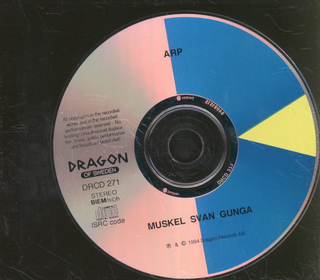 ARP (jazz/blues) - Muskel Svan Gunga - Cd