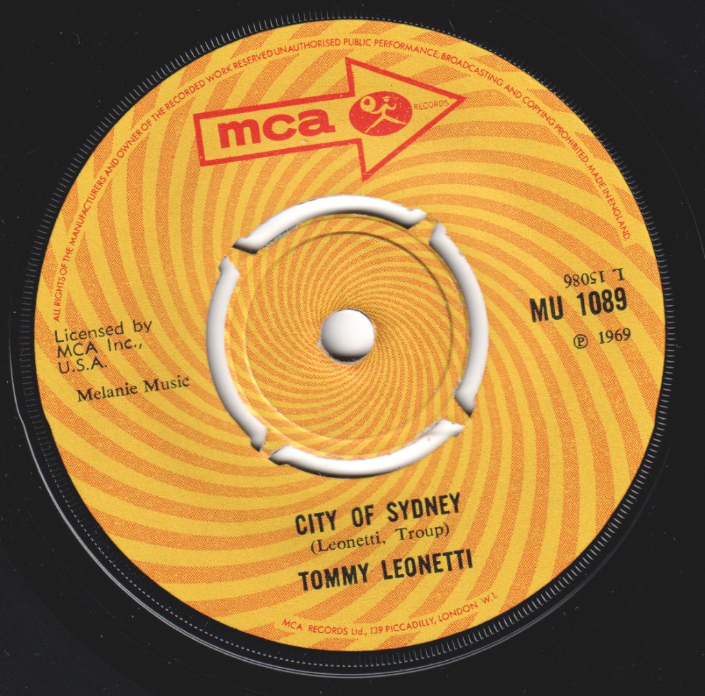 Tommy Leonetti - Hands - 7 Inch