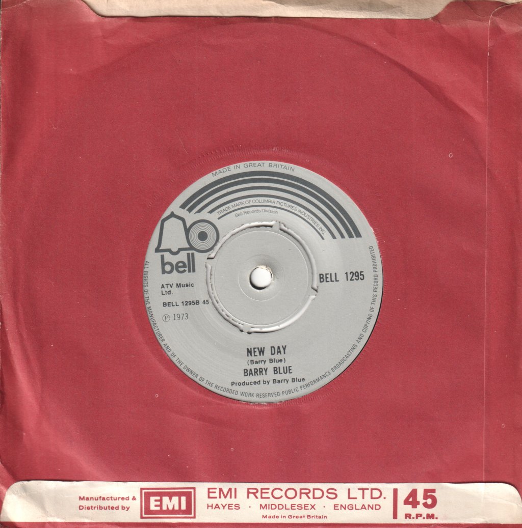 Barry Blue - Dancin' On A Saturday Night - 7 Inch
